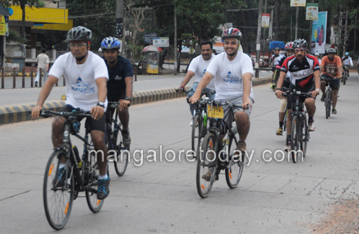 save netravathi cycle rally